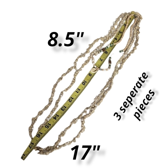 VINTAGE Puka Shell Necklaces Set of 3 - Picture 5 of 6